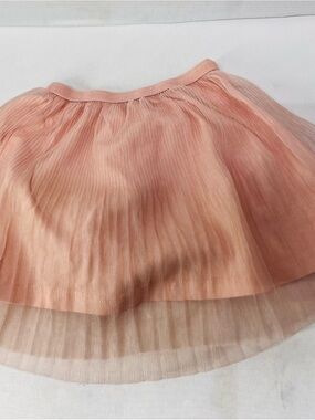 Zara Pink Pleated Tulle‎ Skirt for Kids